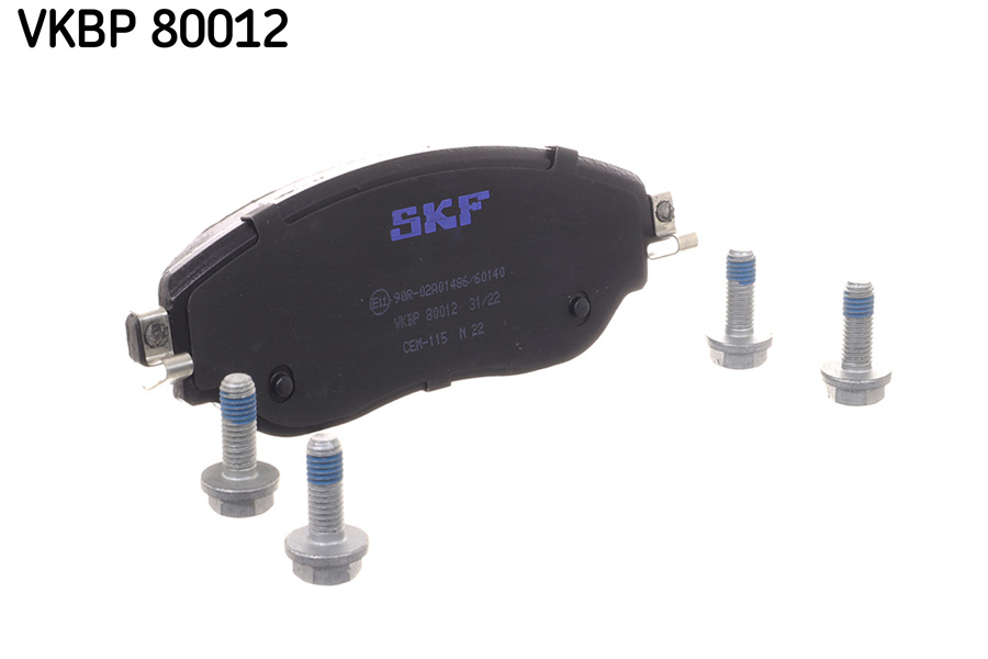 SKF Fékbetét, mind VKBP80012_SKF